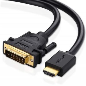 HDMI Male to DVI  Male Cable - 3 Meter